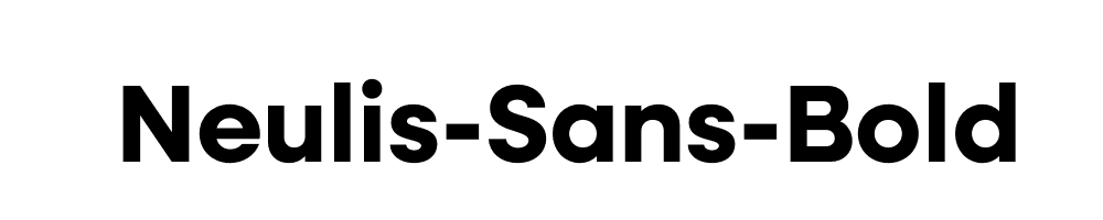 Neulis-Sans-Bold