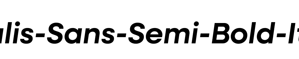 Neulis-Sans-Semi-Bold-Italic