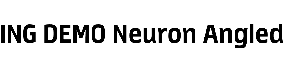  DEMO Neuron Angled Bold Bold