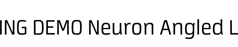  DEMO Neuron Angled Light Light