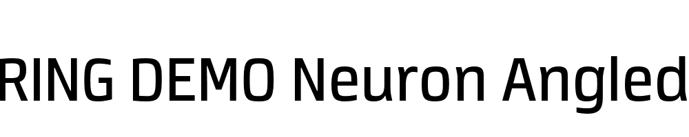  DEMO Neuron Angled Regular