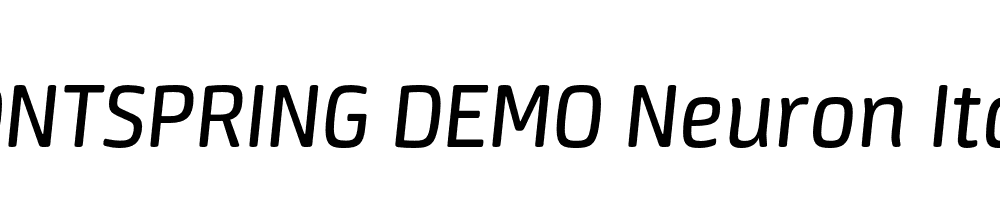  DEMO Neuron Italic