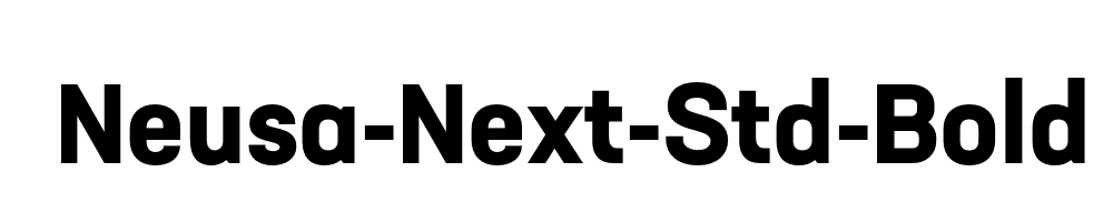 Neusa-Next-Std-Bold