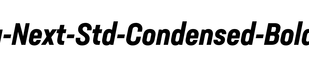 Neusa-Next-Std-Condensed-Bold-Italic