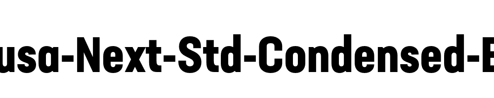 Neusa-Next-Std-Condensed-Bold