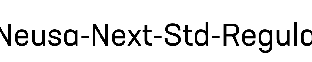 Neusa-Next-Std-Regular