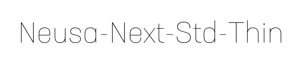 Neusa-Next-Std-Thin