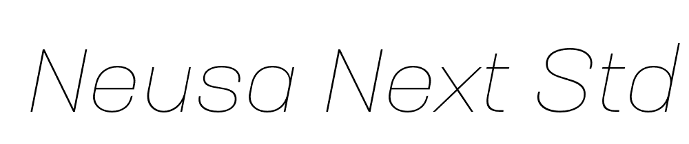 neusa next font free download illustrator