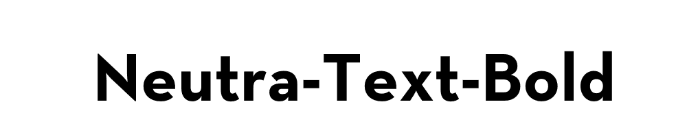 Neutra-Text-Bold