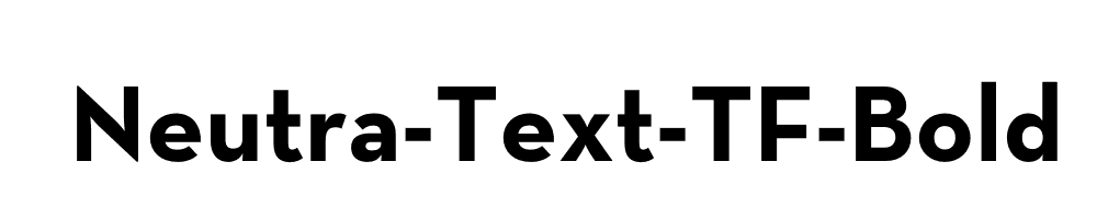 Neutra-Text-TF-Bold