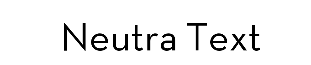 Neutra Text