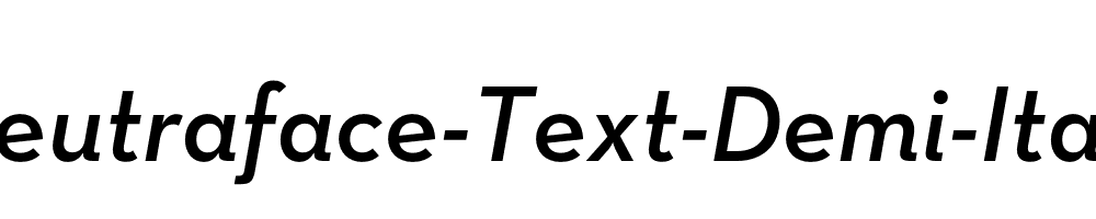 Neutraface-Text-Demi-Italic