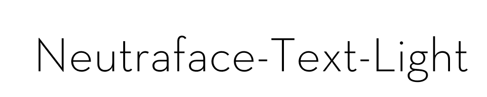 Neutraface-Text-Light