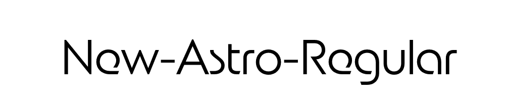 New-Astro-Regular