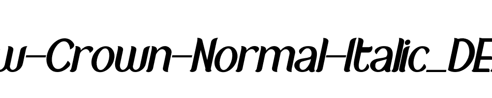 New-Crown-Normal-Italic_DEMO