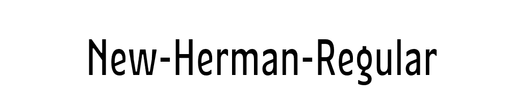 New-Herman-Regular