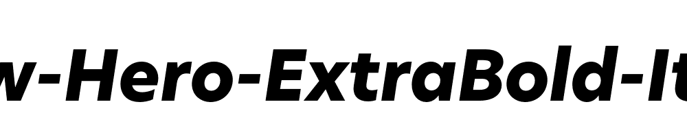 New-Hero-ExtraBold-Italic