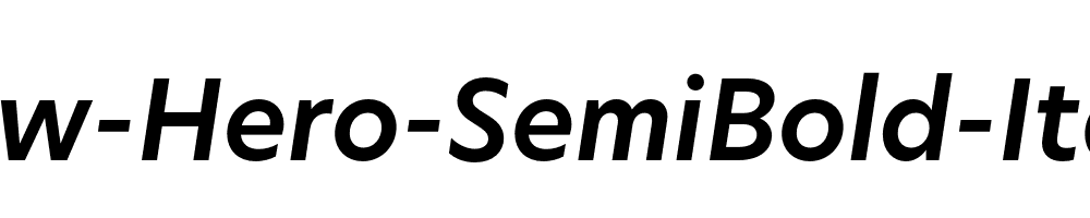 New-Hero-SemiBold-Italic