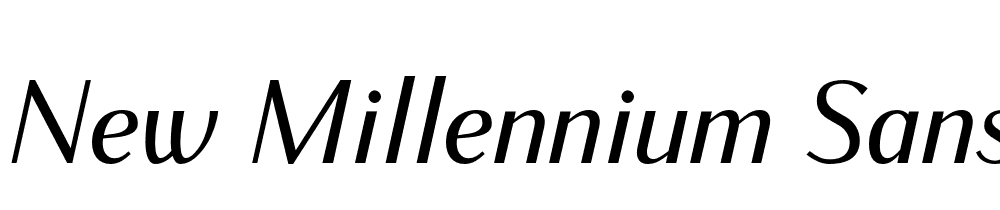 New Millennium Sans