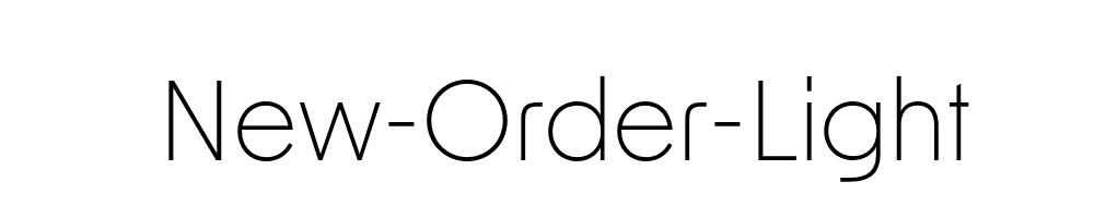 New-Order-Light