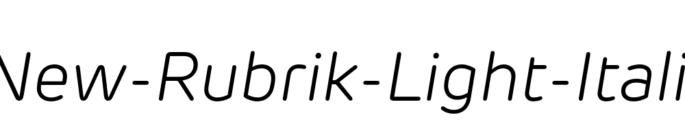 New-Rubrik-Light-Italic