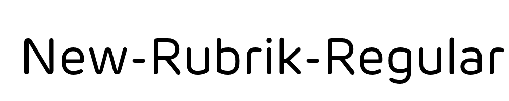 New-Rubrik-Regular