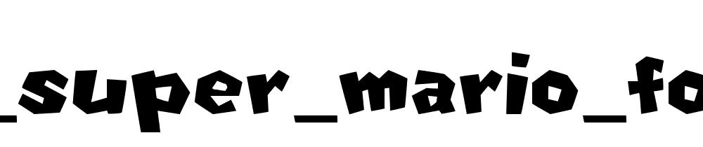 New_super_mario_font_u