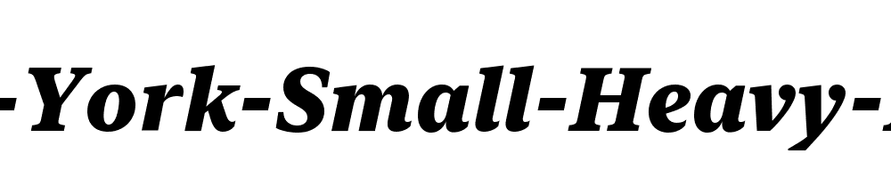 New-York-Small-Heavy-Italic