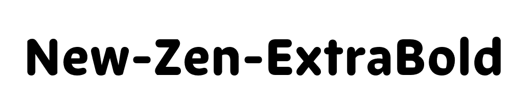 New-Zen-ExtraBold