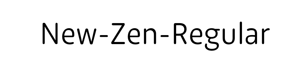 New-Zen-Regular