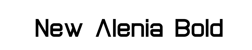 New-Alenia-Bold