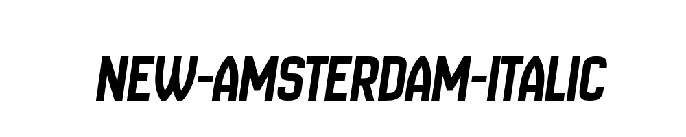 New-Amsterdam-Italic