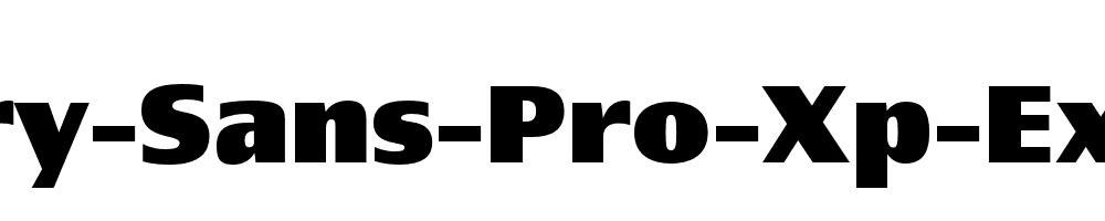 Newbery-Sans-Pro-Xp-ExtraBold