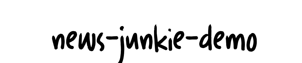 News Junkie Demo