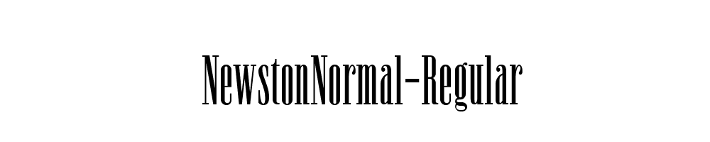 NewstonNormal-Regular