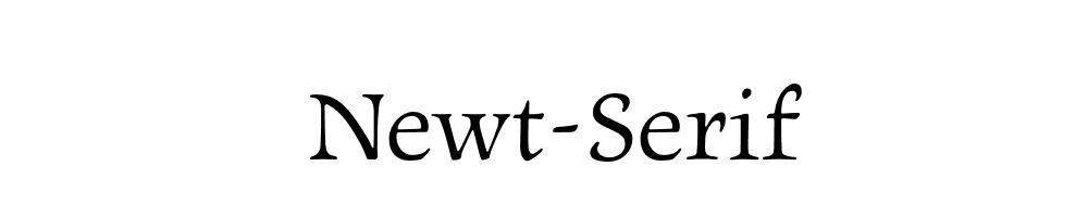 Newt-Serif