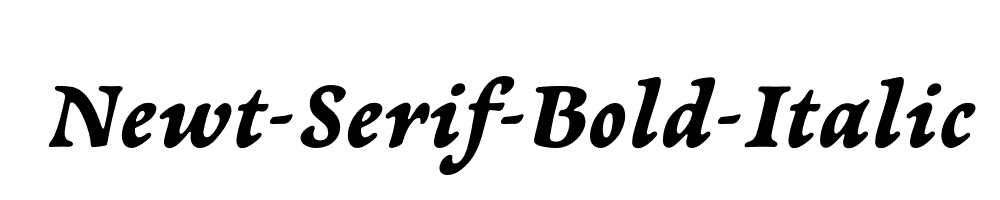 Newt-Serif-Bold-Italic