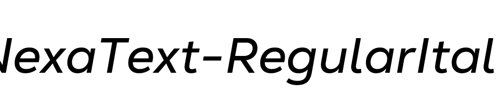 NexaText-RegularItalic