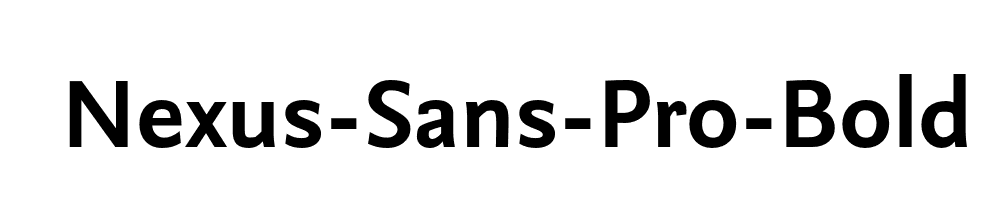 Nexus-Sans-Pro-Bold