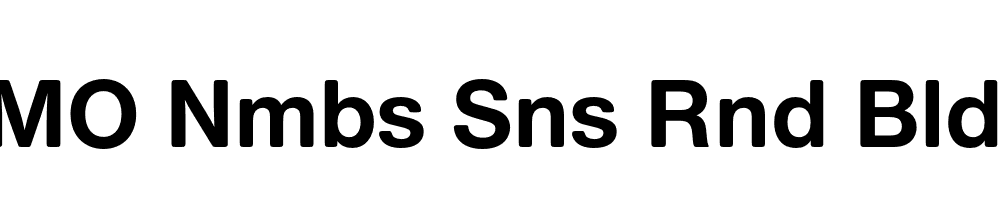 FSP DEMO Nmbs Sns Rnd Bld Regular