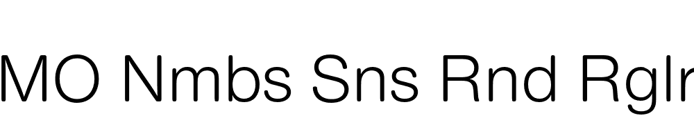 FSP DEMO Nmbs Sns Rnd Rglr Regular