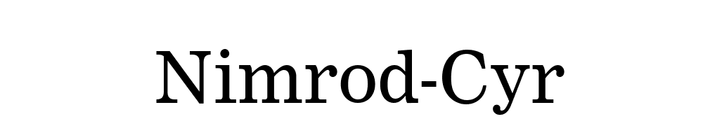 Nimrod-Cyr