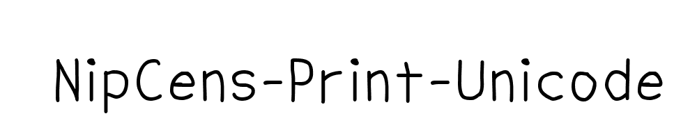 NipCens-Print-Unicode