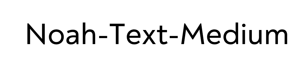 Noah-Text-Medium