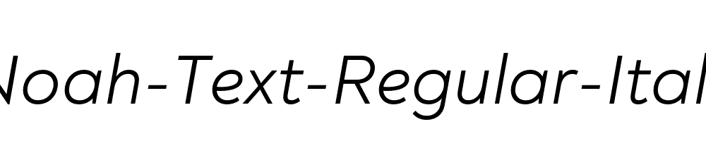 Noah-Text-Regular-Italic