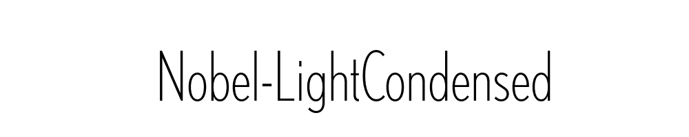 Nobel-LightCondensed