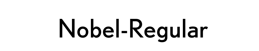 Nobel-Regular