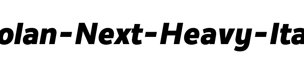 Nolan-Next-Heavy-Italic