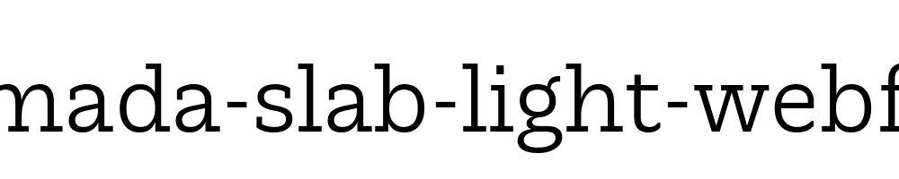 nomada-slab-light-webfont