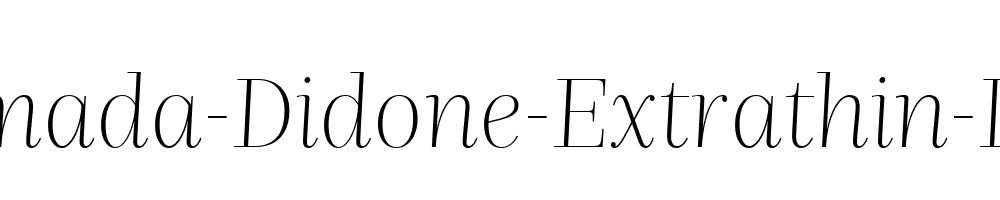 Nomada-Didone-Extrathin-Italic